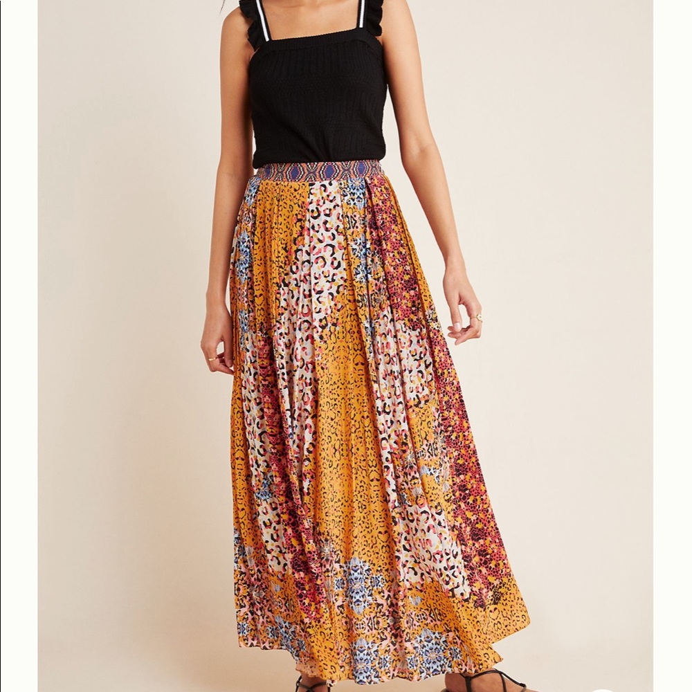 Panthera Maxi Skirt (Anthropologie)
